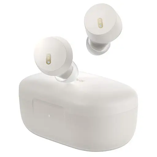 Бездротові навушники Baseus Bowie E18 True Wireless Earphones, IPX4, ENC, BT5.3, 40 mAh, 300 mAh, 7.5 h, White A00023800223-00 - фото 3
