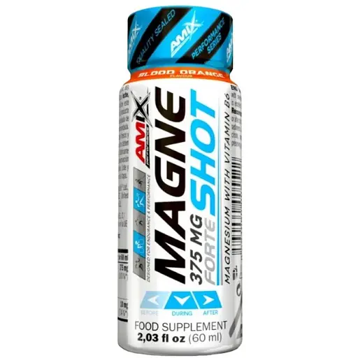 Магній + Вітамін В6 Amix MagneShot Forte манго 375 мг 60 мл