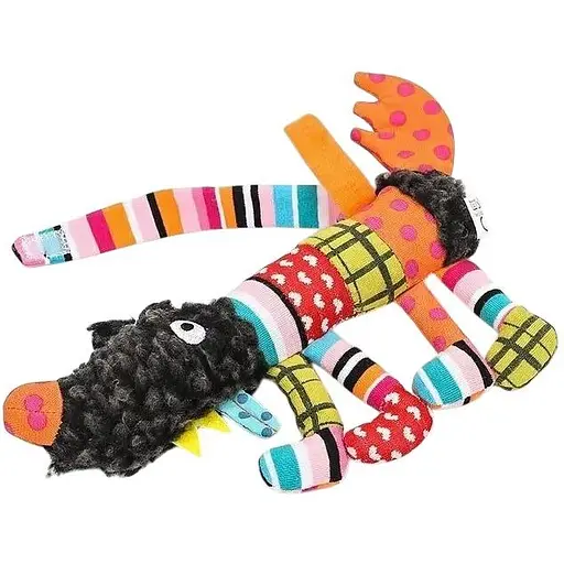 М’яка підвісна іграшка Ebulobo Вовк 20 см (E10047) - фото 3