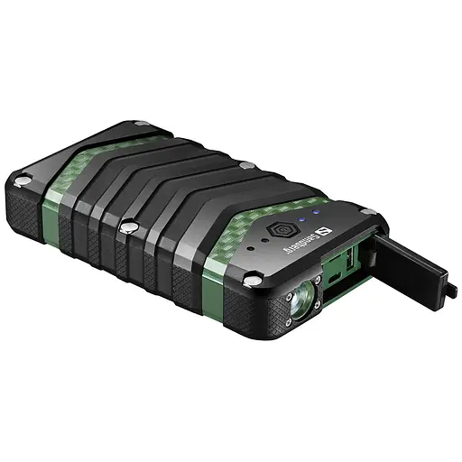 УМБ Sandberg Survivor 20100mAh IP67, LED Torch, 2xUSB, 2.4A, Type-C OUT, LED ліхтар