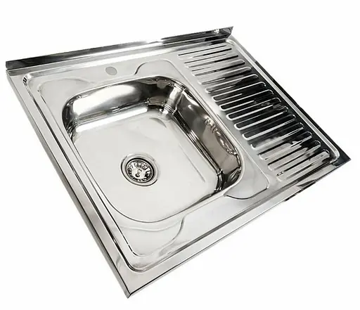 Кухонная мойка Platinum 8060 глянцевая (SP000000580) - фото 5