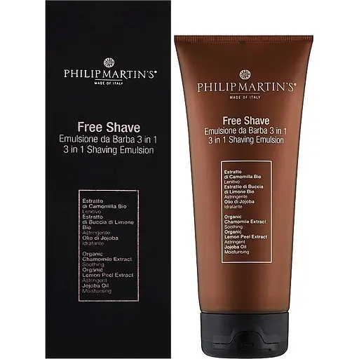 Емульсія для гоління Philip Martin's Free Shave 3 in 1 Shaving Emulsion 75 мл - фото 1