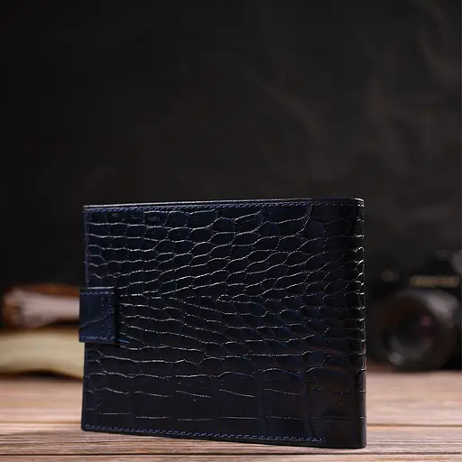 Мужской кожаный кошелек Canpellini 12.2х9.5х2 см acs0025624 - фото 7