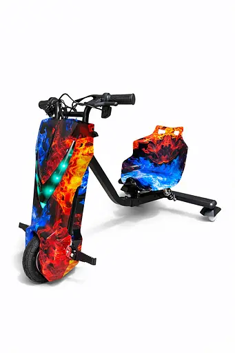 Дрифт-карт ElectrO Crazy Bug Premium 350W лід і полум'я (6143888) - фото 3