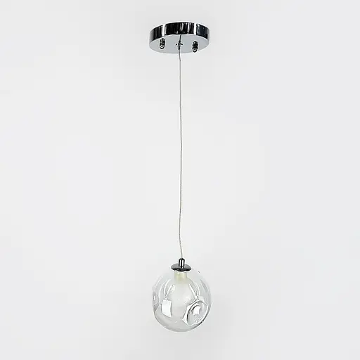 Підвіс Double Bubble Ball з подвійним плафоном | Арт. 0286/1 CH | Line F - фото 1