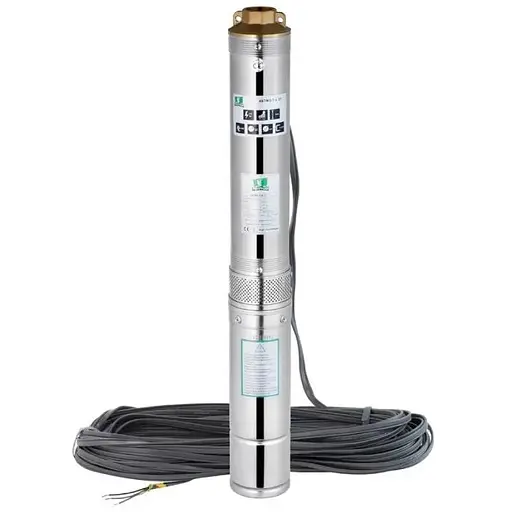 Насос глубинный центробежный многоступенчатый Pumpman 4STM3-7-0,37 кВт Hmax 50 м Qmax 4,8 куб.м 370 Вт (CV032268) - фото 1