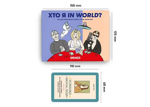 Настільна гра Оrner Хто я in world? (укр.) (2618o) - фото 5
