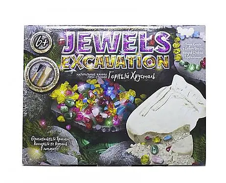 Набір для розкопок Jewels Excavation, камені, JEX-01-01