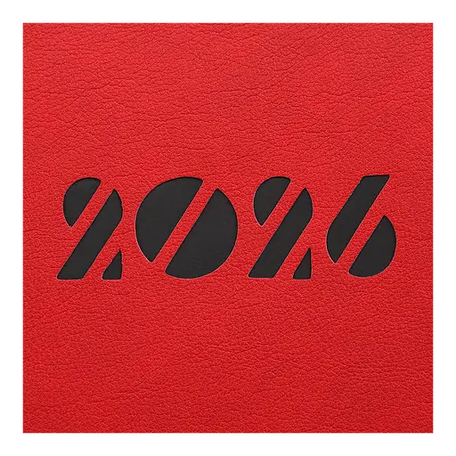 Щоденник датований Buromax Invisible 2026 A5 штучна шкіра червоний (BM.21154-05) - фото 4