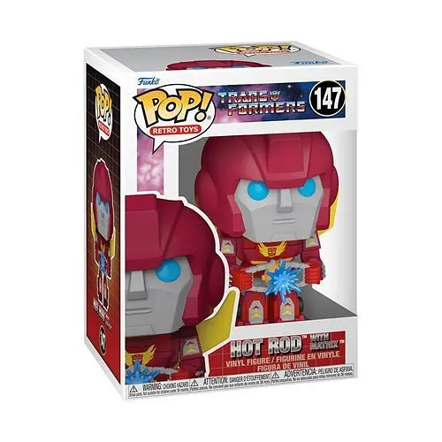 Фігурка Funko Pop Трансформери Хот Род Transformers Hot Rod 10 см FP T HR 147 - фото 3