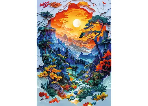 Пазл Trefl Юбилейный: Долина 1000 эл. (40045) - фото 2