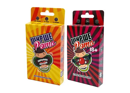 Настольная игра Fun Games Shop Набор дополнений к игре Ширерот (укр.) (FGS59+1)