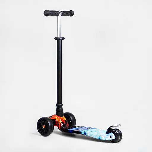 Самокат Maxi Best Scooter 59х15х30 см Різнобарвний 000231322 - фото 4