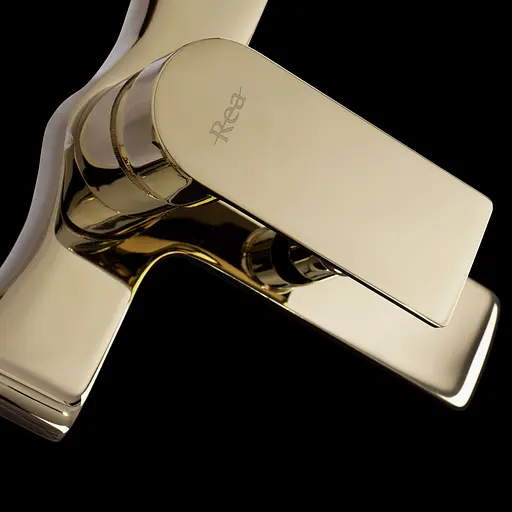 Змішувач для ванни Rea Mayson gold золотий настінний REA-B5662 Золотий - фото 5