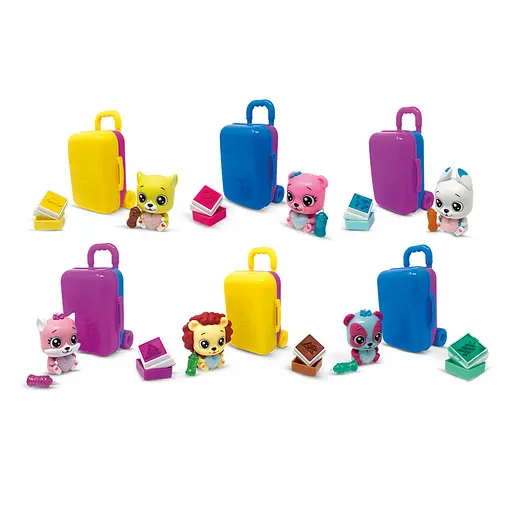 Коллекционный игровой набор KOKORO – МАЛЫШИ-ПУТЕШЕСТВЕННИКИ (в ассортименте, в дисплее) - фото 2