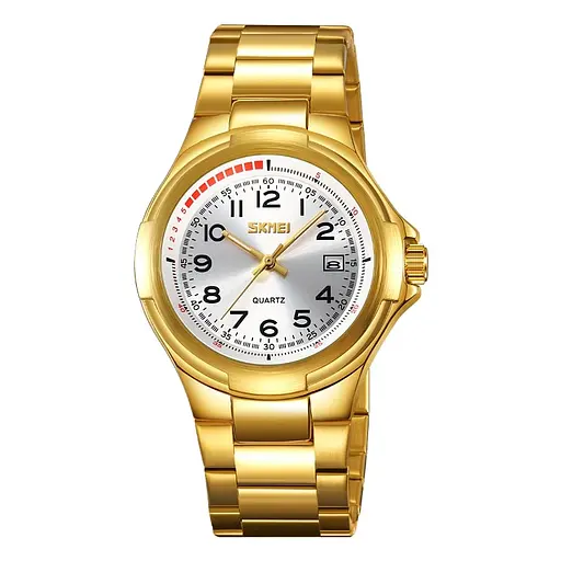 Наручний годинник чоловічий 9320GDSI Gold-Silver Skmei acs0030920