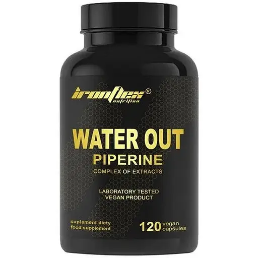 Жироспалювач IronFlex Water Out 120 капсул - фото 1