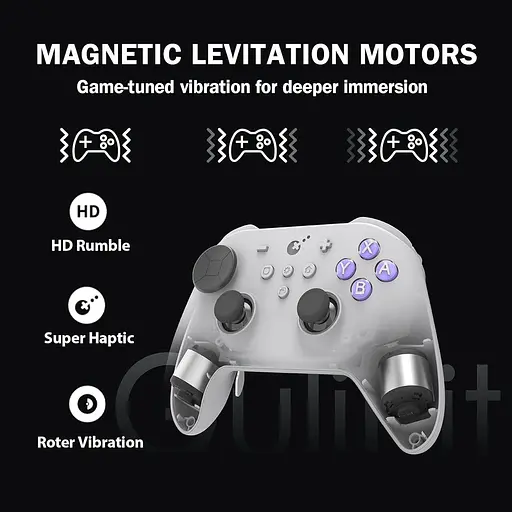 Геймпад Gulikit TT PRO Win, Switch, Android и iOS Black - фото 7