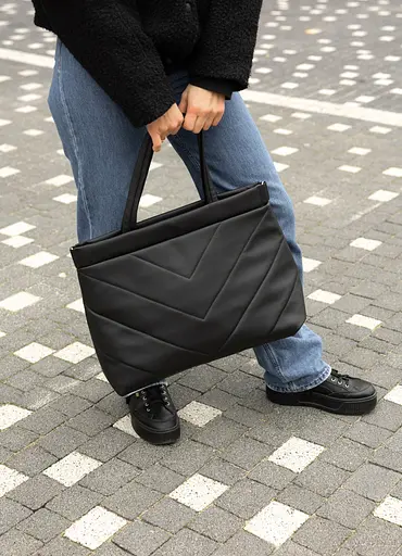 Сумка Sambag Shopper Tote QRS черный 42 х 34 х 14 см (93383001) - фото 5