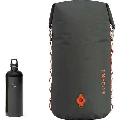 Гермомішок Exped Drybag Dura 25 сірий - фото 2