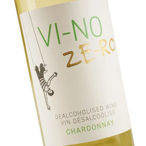 Вино Vi-No Ze-Ro Chardonnay, белое, полусладкое, 0%, 0,75 л - фото 5