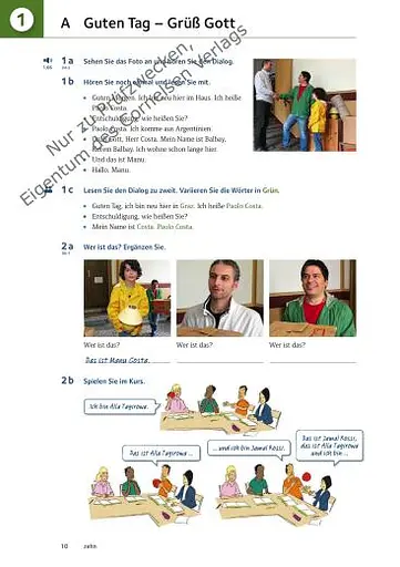 Pluspunkt Deutsch - Leben in Österreich A1. Kursbuch mit Online-Video - фото 9