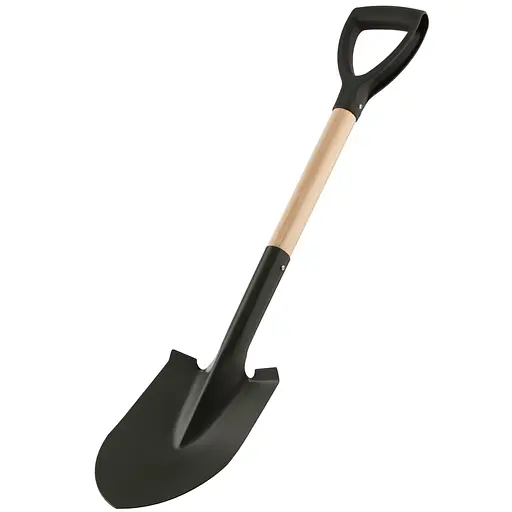Лопата 2E Digger 1, деревянный держатель, 1,5 мм, 78 см, 0,93 кг (2E-S78W) - фото 2