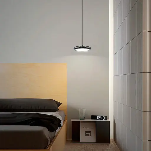 Підвісний Led світильник на 3 режими освітлення у двох розмірах Line.F Діаметр 30см - фото 8