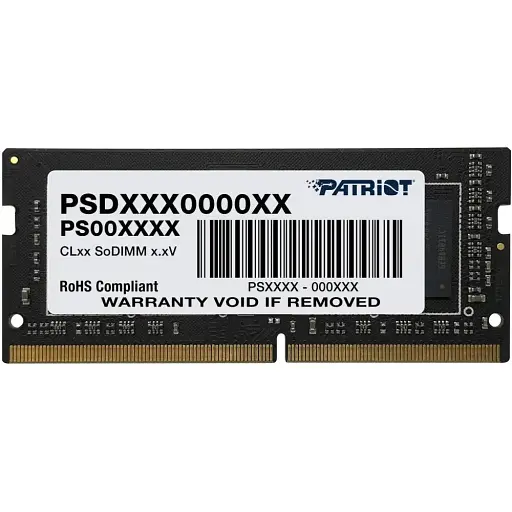 Память для ноутбуков PATRIOT 16 GB SO-DIMM DDR4 3200 MHz (PSD416G320081S)