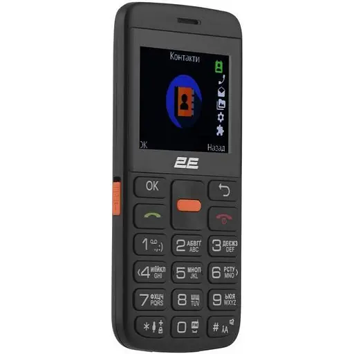 Мобільний телефон бабушкофон 2E T180 MAX Black 688130251051 - фото 3