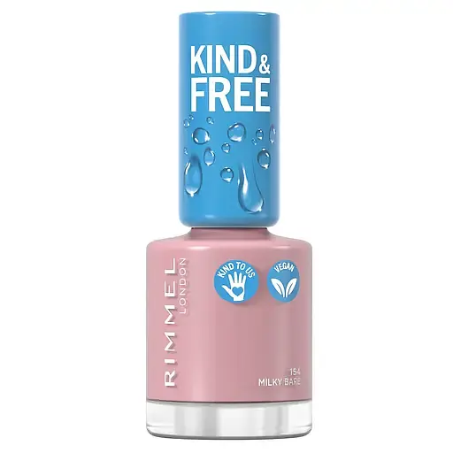 Лак для ногтей Rimmel Kind&Free, тон 154 (Milky Bare), 8 мл (8000019959400) - фото 1