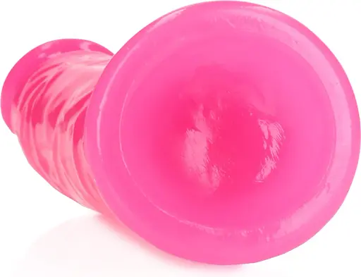 Фалоімітатор RealRock Slim Realistic, 17.5 см (рожевий) - фото 5