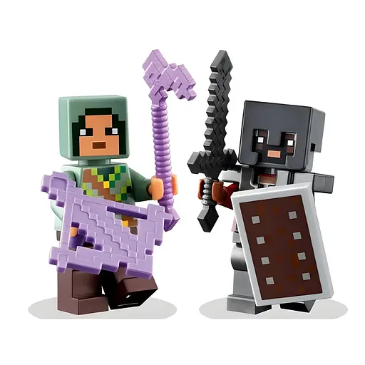 Конструктор My World Битва с Варденом на 603 детали (2E88003) - фото 5