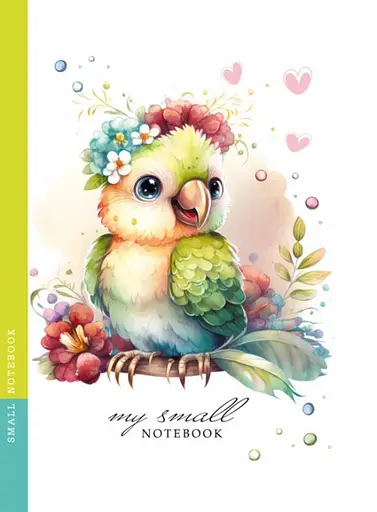 Блокнот, 105x148 мм, 55 г/м², 64 аркуші, інтегральна палітурка, матова ламінація 23123