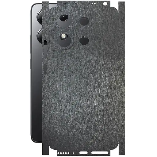 Захисна плівка StatusSKIN для Xiaomi Redmi Note 13 4G Корпус Вініл Метал чорний - фото 1