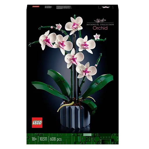 Уцінка. Конструктор LEGO Botanicals Орхідея 608 деталей (10311) 