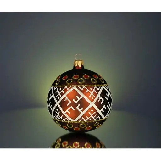 Набір ялинкових прикрас Різдвяні історії Код нації: Одещина 3 кулі скло (4820001112900) - фото 2