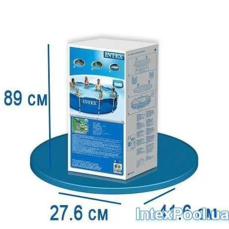 Басейн каркасний 28212 басейн, каркасний, 366-76см, фільтр-насос 6503л - фото 3