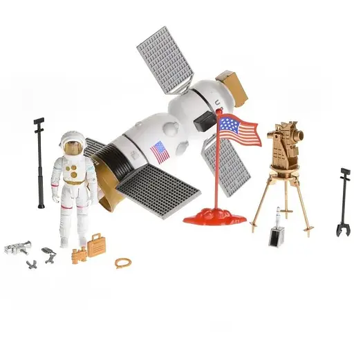 Ігровий набір Космодром. Фігурки, космонавт, шаттл IM66A3
