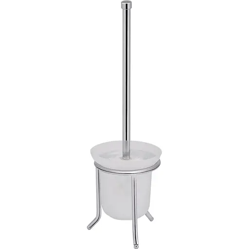 Йоржик для унітазу підлоговий Kroner KRM Rizze - ACG323 CV022911, Хром - фото 1