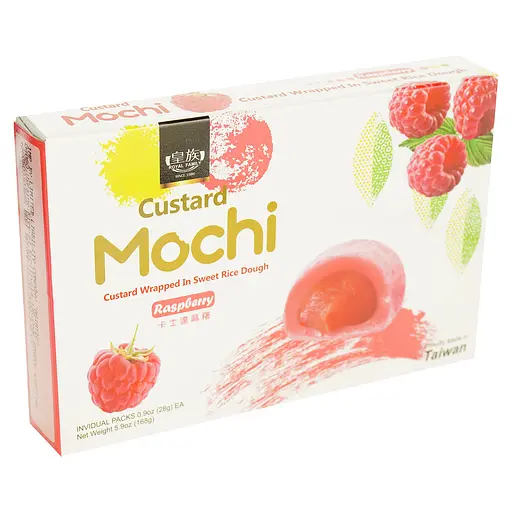 Пирожное моти Royal FamilyCustard Mochi Raspberry 168 г