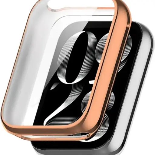 Чехол-накладка DK Silicone Face Case для Xiaomi Mi Band 8 Pro (rose gold)