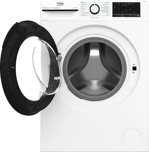 Стиральная машина Beko фронтальная 6 кг 1200 A+++ 45 см дисплей инвертор пара белый - фото 7