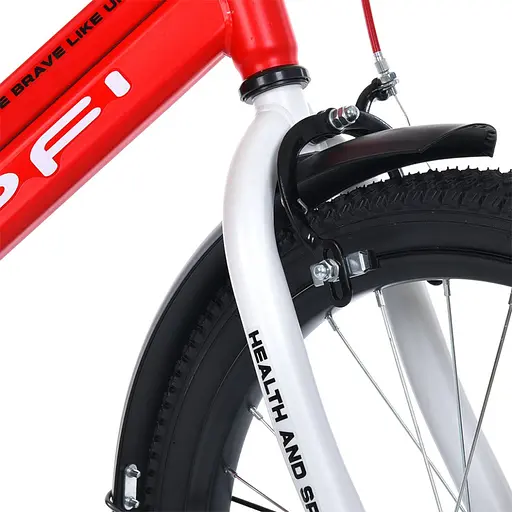 Велосипед дитячий MB 20031-1, 20 дюймів, червоно-білий - фото 4