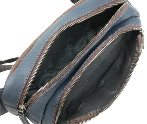 Шкіряна сумка Mykhail Ikhtyar 13х26х7 см sum0023001 - фото 9