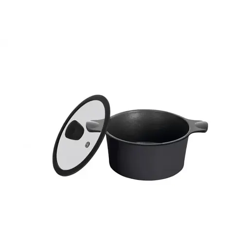 Каструля RINGEL Zitrone Black 20x9.5 см 2,5л RG-2108-20 BL - фото 7