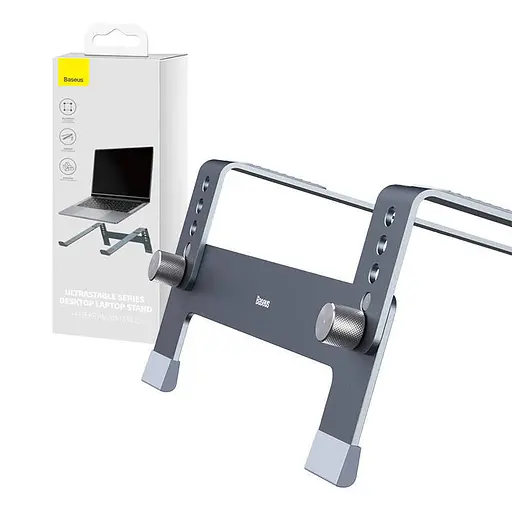 Подставка для ноутбука Baseus UltraStable Desktop Stand (4-Gear Adjustable) B10053100811-00 - фото 4