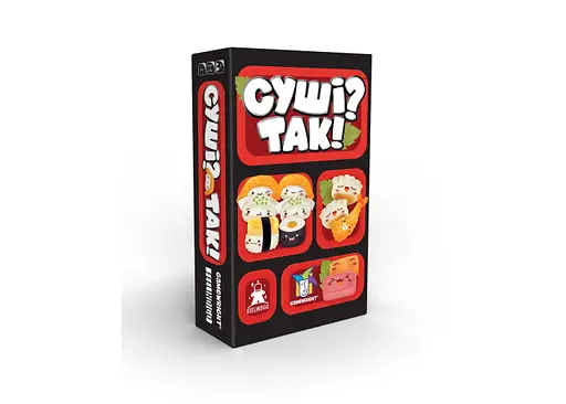 Настільна гра Feelindigo Суші? Так! (Суши карти, Sushi Go) (укр.) + додаток "Соєвий соус" (SG001)