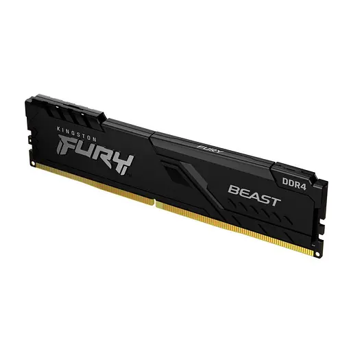 Модуль пам'яті для комп'ютера DDR4 16GB 3200 MHz Beast Black Kingston Fury (ex.HyperX) (KF432C16BB/16) - фото 3