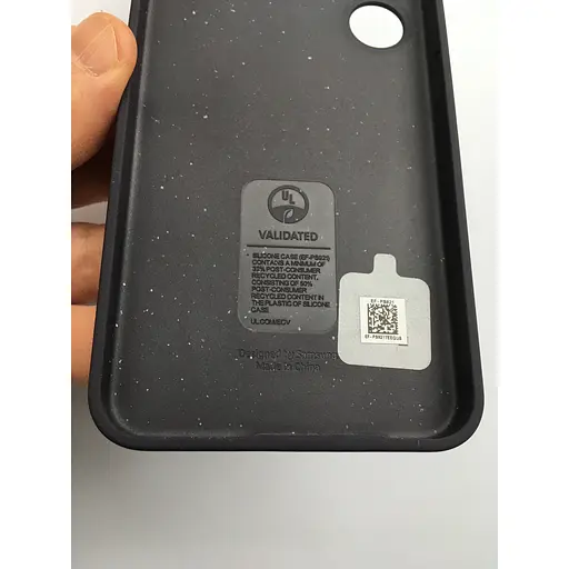 Противоударный оригинальный силиконовый чехол Samsung Silicone Case для Galaxy S24 (6.2") Dark Violet EF-PS921TEEGWW - фото 6